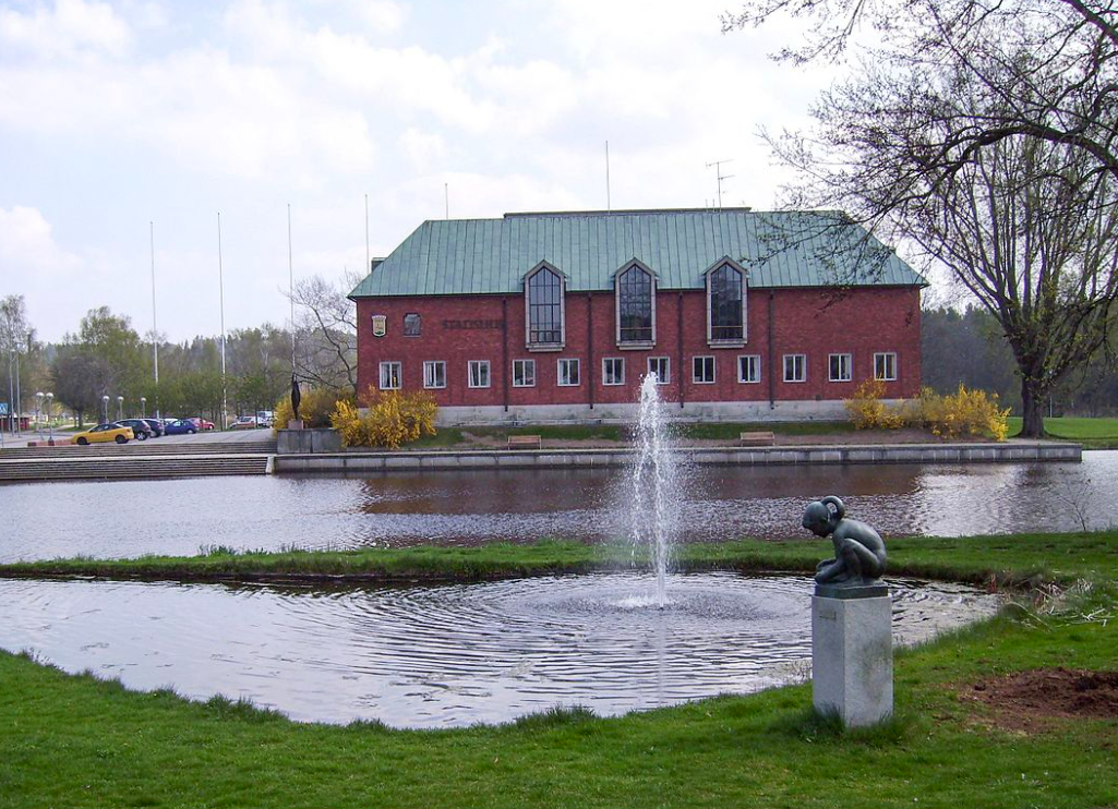 Tranås kommuns stadshus.